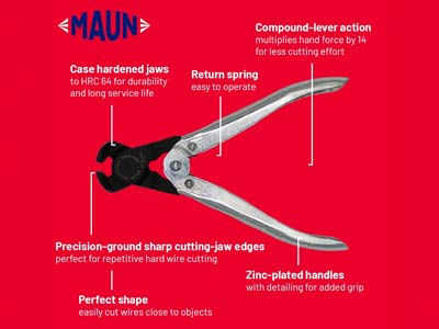 Maun End Cutting Pliers 150mm/6