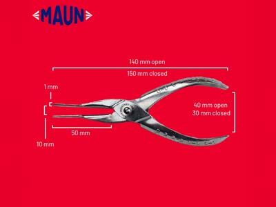 Maun Long Nose Pliers 150mm/6