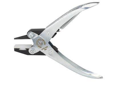 Maun Roundflat Nose Pliers        140mm5.5 Parallel Action, With   Nylon Jaw