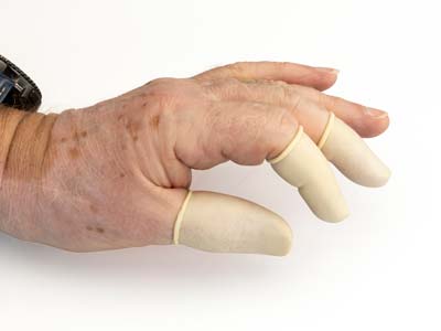 Latex Finger Protectors For        Precision Watch Work, Pack of 100 - Standard Image - 2