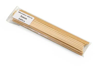 Watchmakers Pegwood 3mm, Pack of 24 - Standard Image - 1