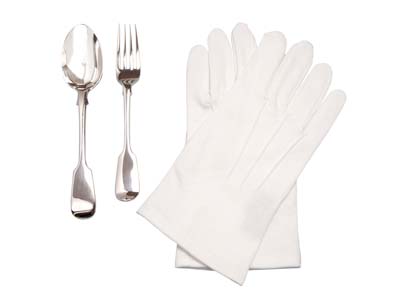 Town Talk Luxury Silversmiths      Gloves - Standard Image - 2