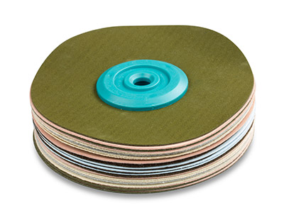 Synthetic Suede Polishing Mop,     Soft, Medium 100mm X 18mm