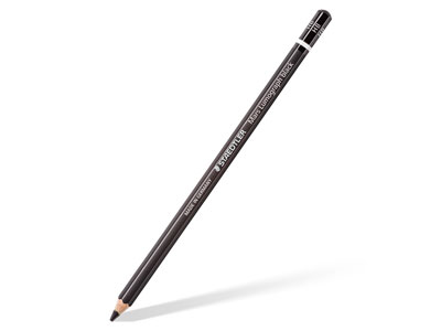 Staedtler Mars Lumograph Black Tin Of 6 Pencils, Assorted Degrees - Standard Image - 3