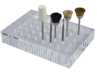 Acrylic Burr Holder - Standard Image - 1