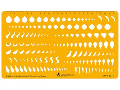 Jewellery Design Template Small    Abstract Shapes - Standard Image - 1