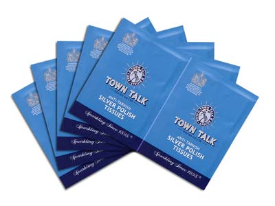 Town Talk Anti Tarnish Silver      Polish Tissues - Standard Image - 2