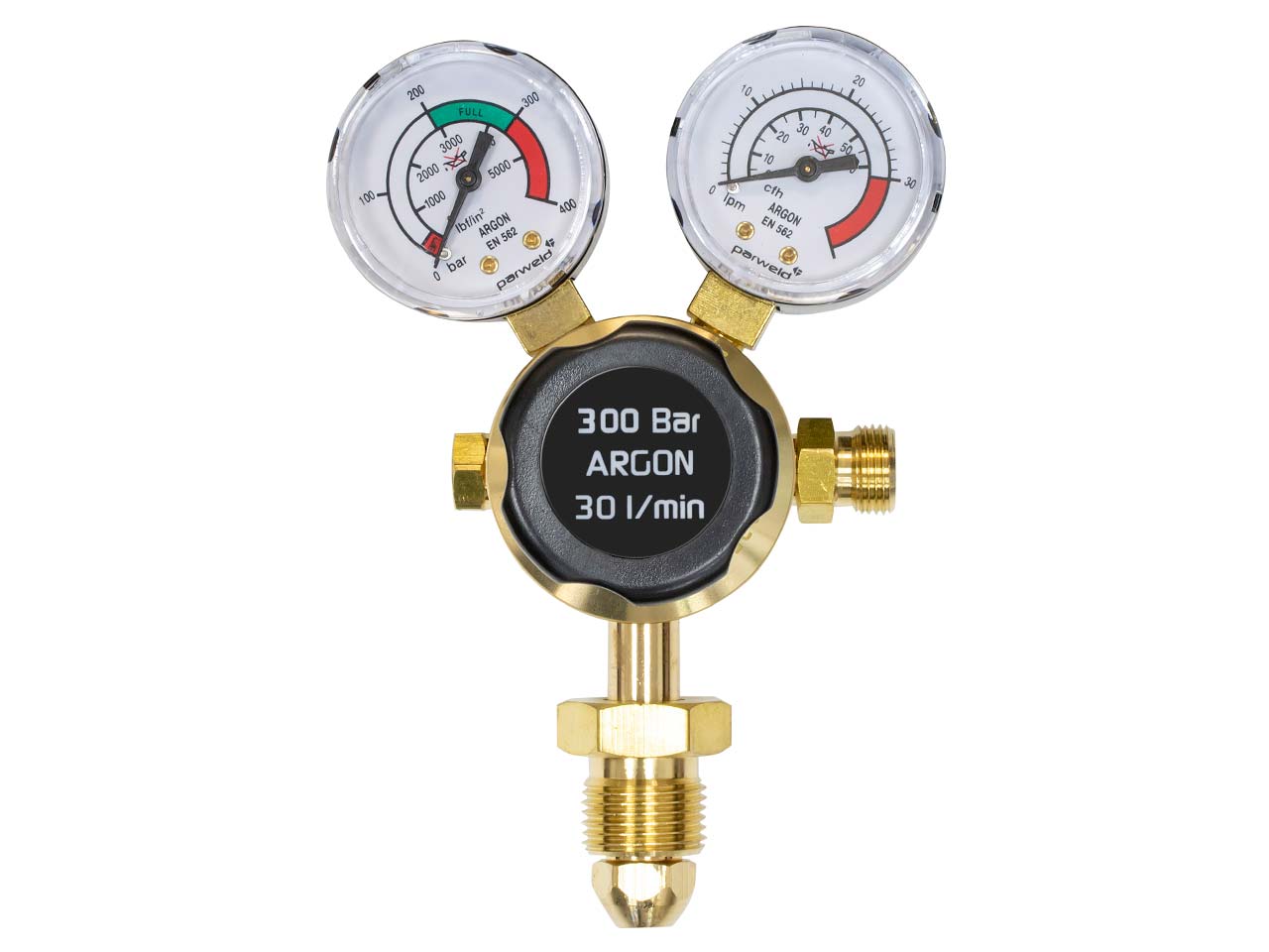 Argon Regulator Single Stage, 2 Gauge