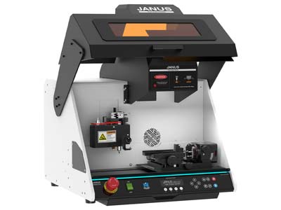 Magic JANUS Dual Engine CNC Milling And Laser Marking Hybrid Machine, 60w - Standard Image - 3