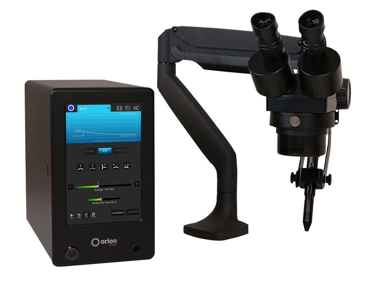 Orion 150s2 Pulse Arc Welder With  Microscope