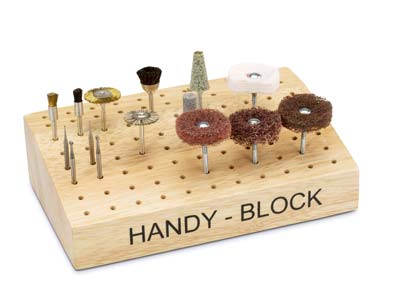 Hardwood Angled Burr Holder, 88    Holes - Standard Image - 2
