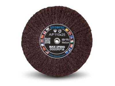 Satin Finish Flap Wheel 100-120    Grit - Standard Image - 2