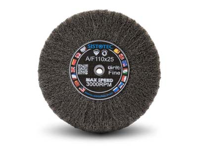 Satin Finish Flap Wheel 140-180    Grit - Standard Image - 2