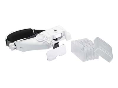 Lightcraft Professional Led        Headband Magnifier - Standard Image - 2