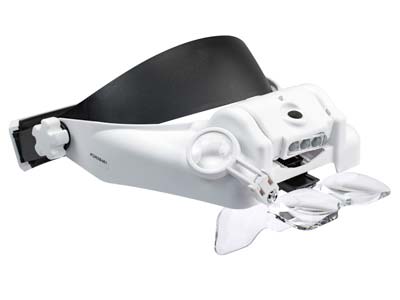 Lightcraft Professional Led        Headband Magnifier - Standard Image - 5