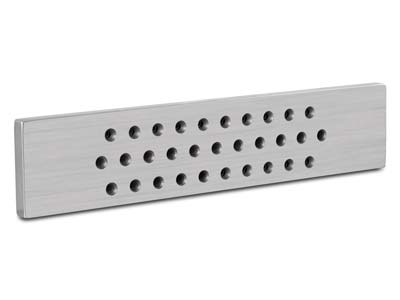 Durston Drawplate, Round, 0.3mm -  2.0mm, 31 Hole - Standard Image - 3