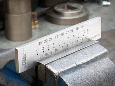 Durston Drawplate, Round, 0.3mm -  2.0mm, 31 Hole - Standard Image - 4