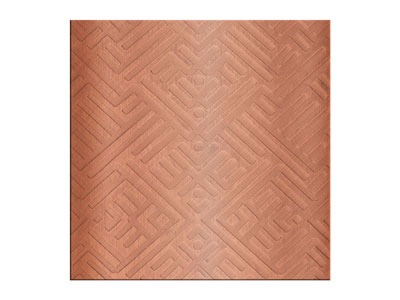 Durston Pattern Plate, Geometric - Standard Image - 3
