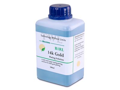 TWL Eko-line B1RL 14ct Yellow Gold, Plating Solution, 500ml - Standard Image - 1