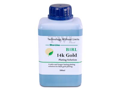 TWL Eko-line B1RL 14ct Yellow Gold, Plating Solution, 500ml - Standard Image - 2