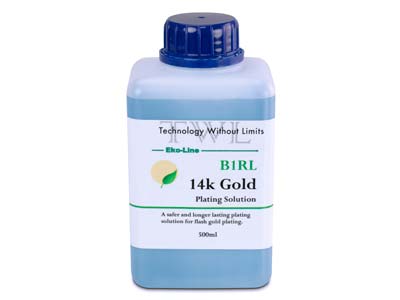 TWL Eko-line B1RL 14ct Yellow Gold, Plating Solution, 500ml - Standard Image - 2