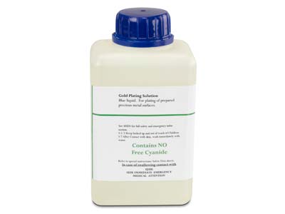 TWL Eko-line B1RL 24ct Yellow Gold, Plating Solution, 500ml - Standard Image - 3