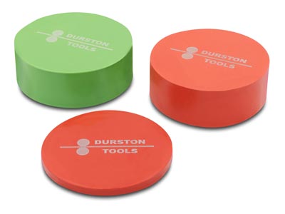 Durston-Round-Urethane-Pads,-Set-Of3