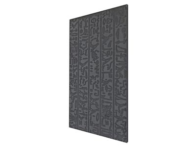 Durston Multi Pattern Plate, Glyph - Standard Image - 2