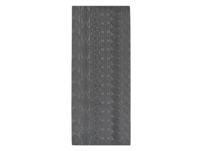 Durston Multi Pattern Plate, Leaf  Swirl