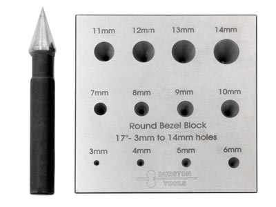 Durston Bezel Block Round 3-14mm   17° - Standard Image - 2