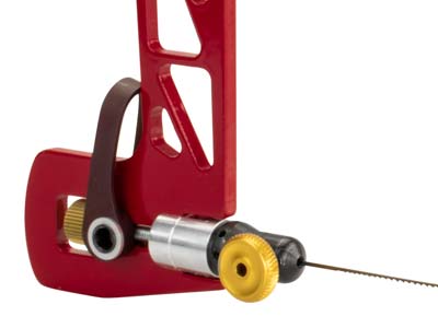 Knew Concepts Mk.4 Heavy Duty Fret Saw With Lever Tension And Swivel  Blade Clamps 76mm/3