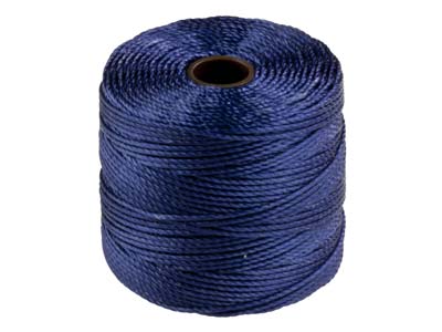 Beadsmith S-lon Bead Cord Capri    Blue Tex 210 Gauge #18 70m - Standard Image - 1