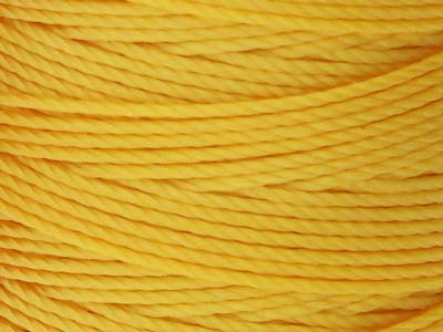 Beadsmith S-lon Bead Cord Golden   Yellow Tex 210 Gauge #18 70m - Standard Image - 5