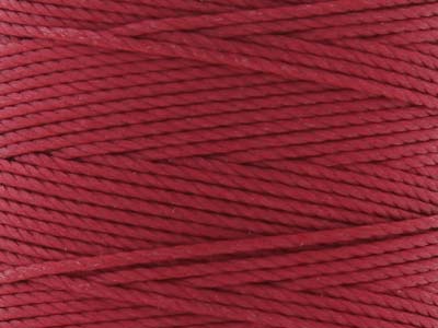 Beadsmith S-lon Bead Cord Dark Red Tex 210 Gauge #18 70m - Standard Image - 5
