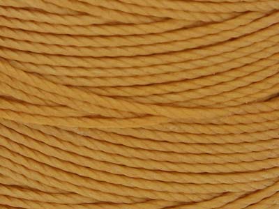 Beadsmith S-lon Bead Cord Marigold Tex 210 Gauge #18 70m - Standard Image - 5