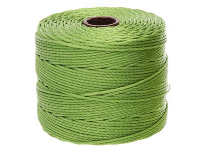 Beadsmith S-lon Bead Cord Avocado  Tex 210 Gauge #18 70m - Standard Image - 2