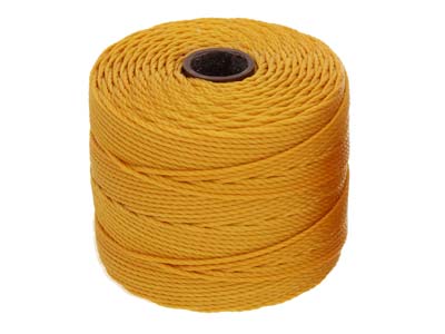 Beadsmith S-lon Bead Cord Light    Gold Tex 210 Gauge #18 70m - Standard Image - 2