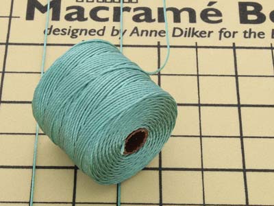 Beadsmith S-lon Bead Cord Vintage  Jade Tex 210 Gauge #18 70m - Standard Image - 4