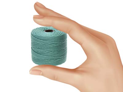Beadsmith S-lon Bead Cord Vintage  Jade Tex 210 Gauge #18 70m - Standard Image - 6
