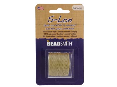 Beadsmith-S-lon-Bead-Cord-Bronze---Te...