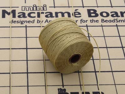 Beadsmith S-lon Bead Cord Bronze   Tex 210 Gauge #18 70m - Standard Image - 4