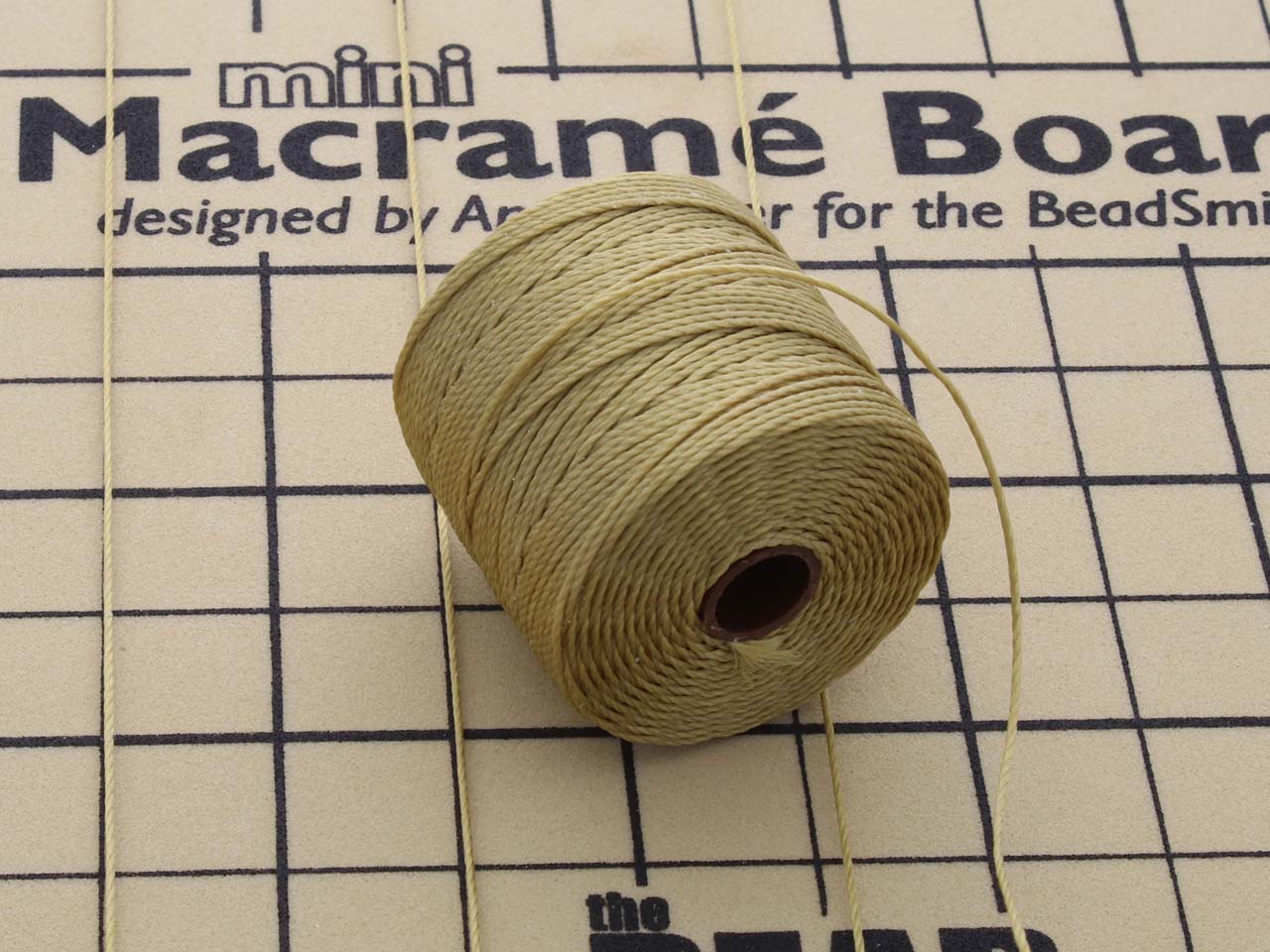 Beadsmith Slon Bead Cord Bronze Tex 210 Gauge 18 70m