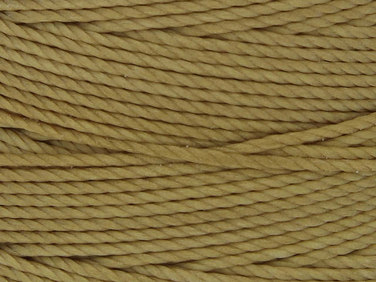 Beadsmith Slon Bead Cord Bronze Tex 210 Gauge 18 70m