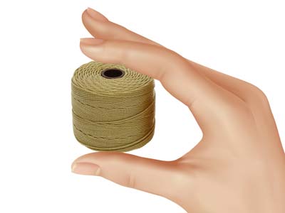 Beadsmith S-lon Bead Cord Bronze   Tex 210 Gauge #18 70m - Standard Image - 6
