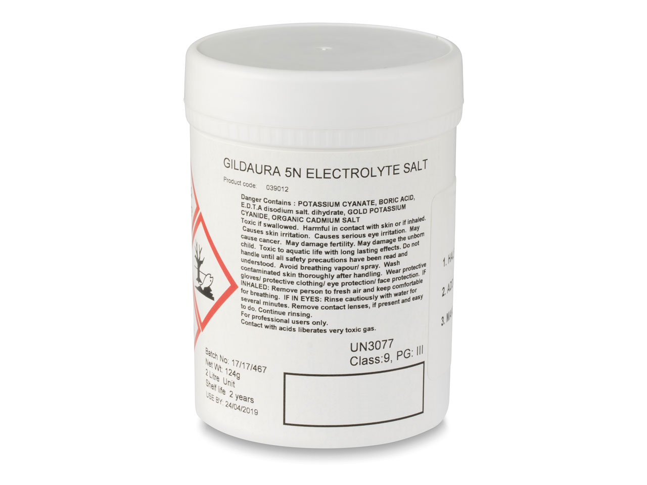 18r Salts 2 Litre UN3288 - Standard Image - 1