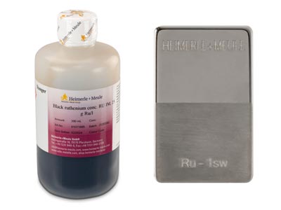 Black Ruthenium Plating Solution   Concentrate 200ml 5g Ru200ml      Un2796