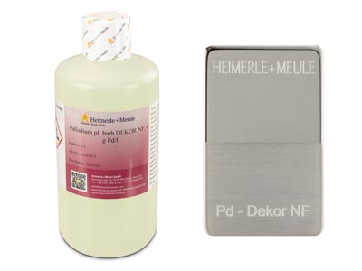 Palladium Plating Solution Ready   Mix 1l, 6gl Dekor Nf UN3082