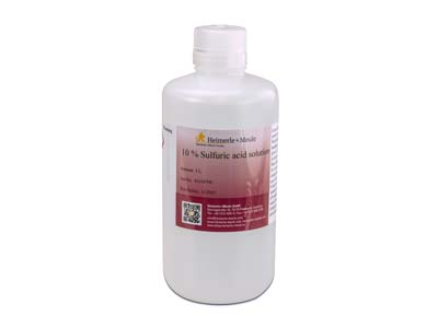 Heimerle  Meule 10 Sulphuric Acid Solution, For Pre-treatment Of      Rhodium Whitestar, 1l, Un2796