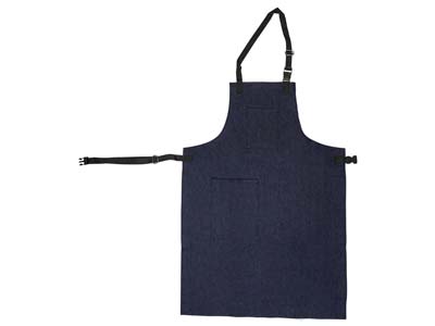 Adjustable Denim Apron - Standard Image - 1