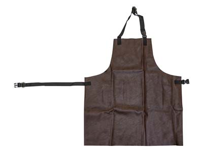 Adjustable Leatherette Apron - Standard Image - 1